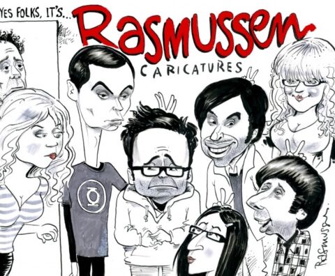 Rasmussen Live Caricatures